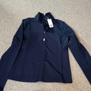 Cutter & Buck Deep Blue Quarter-Zip Pullover